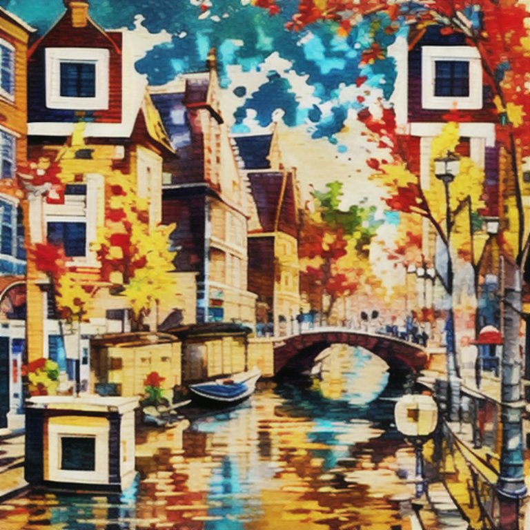 72QR result built from the canal reference photo